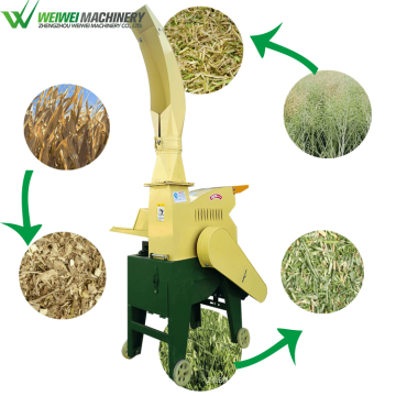 Weiwei grass chopper hay feed grass grinding chaff cutter feed machine for animals